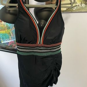 New with tags Casique Swim suit with tummy technology
